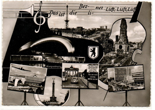 Ansichtskarte berlin - berlin, (386)