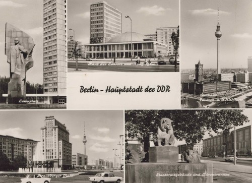 Ddr postkarte berlin - ddr,