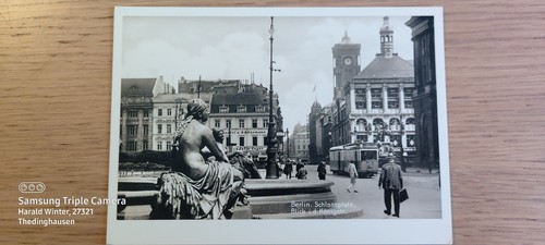 Postkarte berlin schloßplatz - berlin,