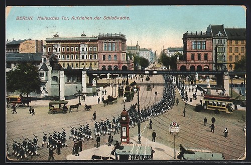 Berlin kreuzberg aufziehen - ak,