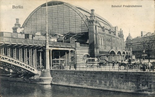 Berlin mitte bahnhof - ak,