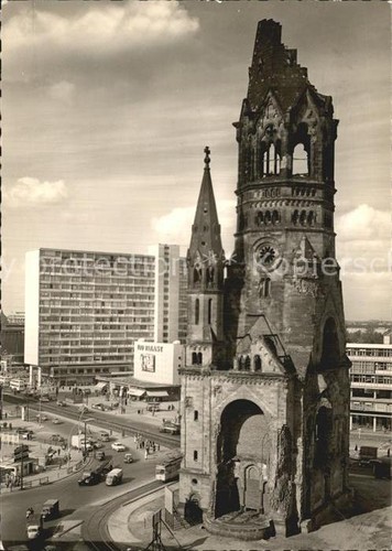 Berlin city gedaechtniskirche - city,