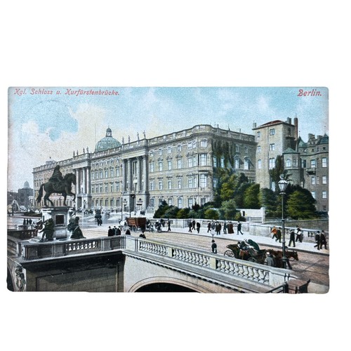 Postkarte berlin schloss - postkarte,