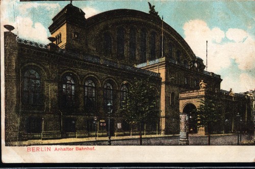 Berlin anhalter bahnhof - ,,