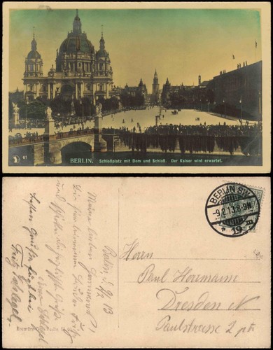 Ansichtskarte berlin - ansichtskarte,