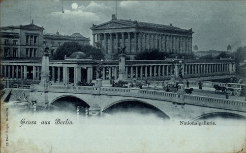 Mondschein berlin mitte - mondschein, ak