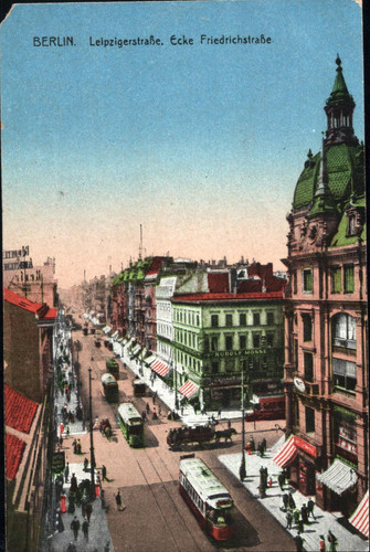 Berlin leipzigerstraße ecke - berlin, ,