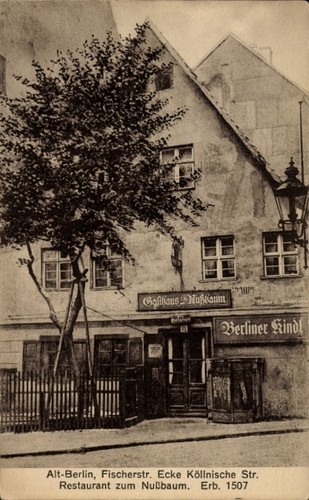 Berlin mitte restaurant - ak,