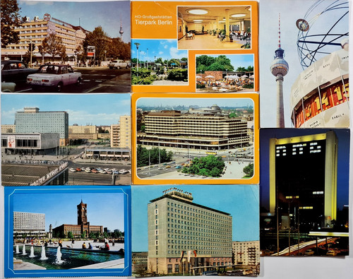 Postkarten lot ddr berlin - ddr, x