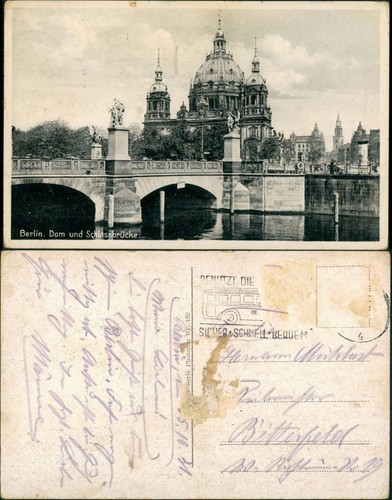 Ansichtskarte mitte berlin - ansichtskarte, mitte-berlin