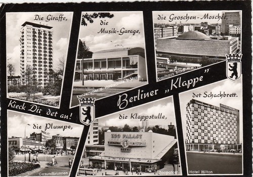 Berlin mehrbildkarte - berlin,,