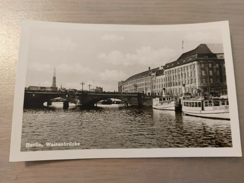 Postkarte berlin waisenbrücke - berlin,
