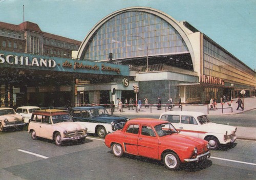 Berlin ddr bahnhof - ak,