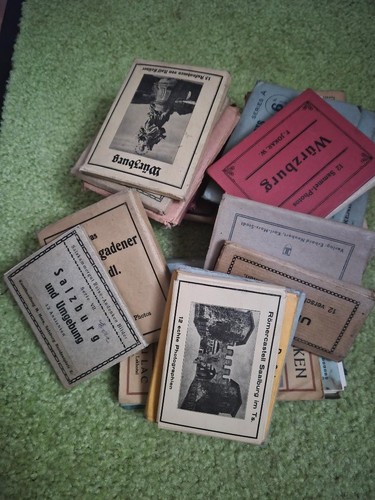 Leporello 1890 1950 fotoheft - leporello,