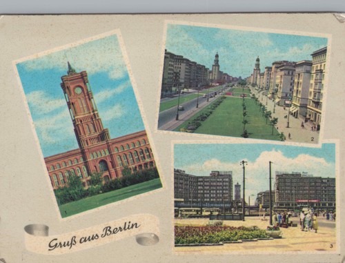 Alte ansichtskarte gruß - gruß, aus