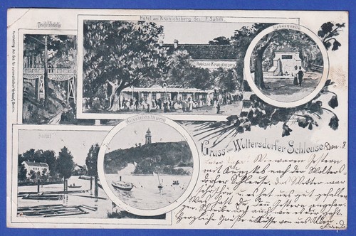 Alte woltersdorfer schleuse - alte,