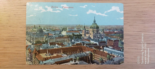 Postkarte berlin panorama - berlin,