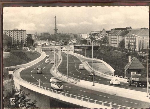 Berlin city stadt autobahn - , stadt-autobahn