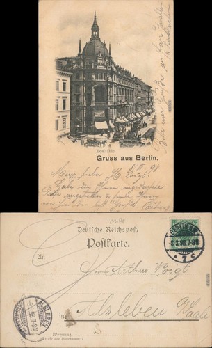 Ansichtskarte mitte berlin - ansichtskarte, mitte-berlin