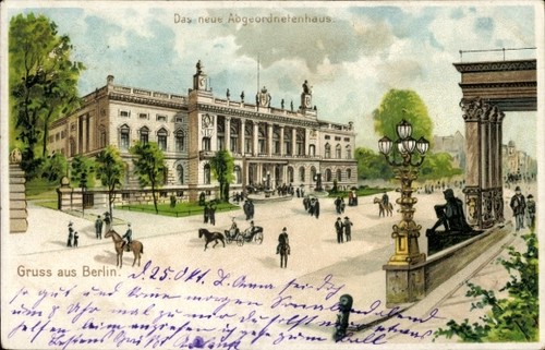 Litho berlin mitte das - berlin, neue