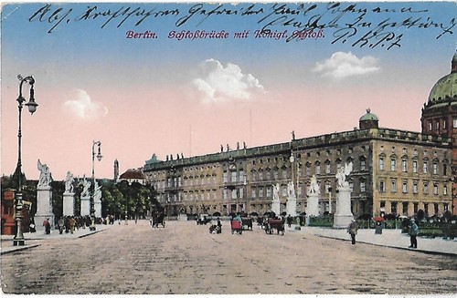 Berlin schloßbrücke mit - berlin.,