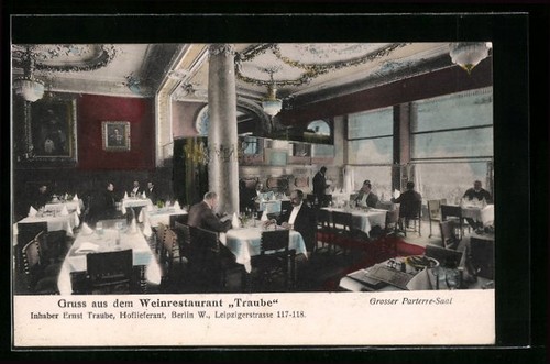 Berlin restaurant traube - ak,