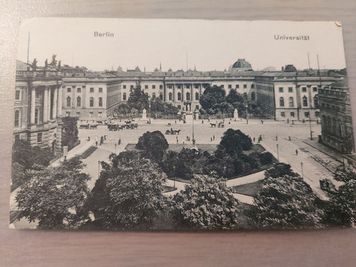 Postkarte berlin universität - postkarte,