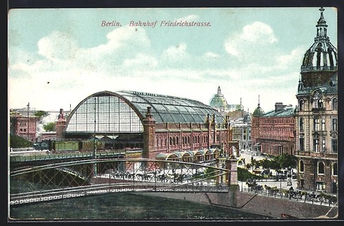 Ansichtskarte berlin bahnhof - berlin,,