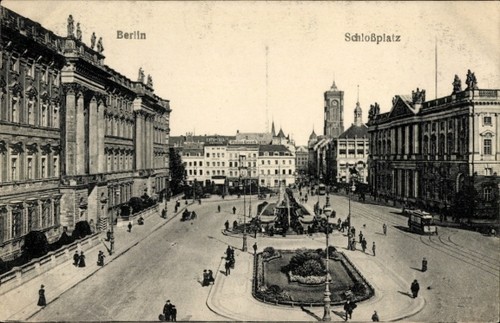 Berlin mitte schlossplatz - ak, mitte,