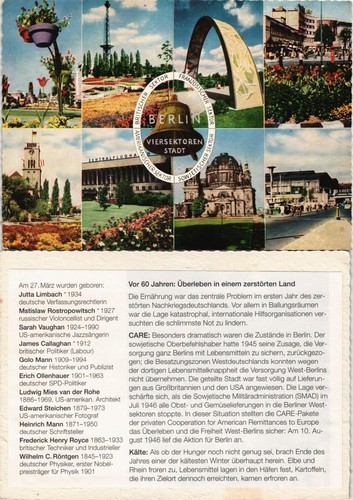 Ansichtskarte berlin - ansichtskarte, mb