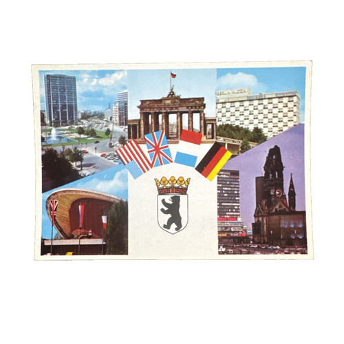 Ansichtskarte postkarte berlin - postkarte,