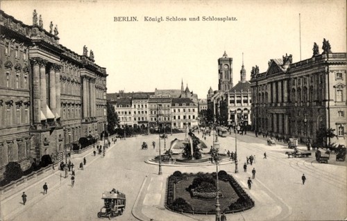 Berlin mitte schloss - ak, mitte,