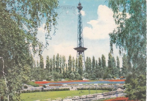 Deutschland berlin funkturm - ak,