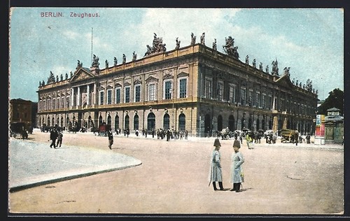 Ansichtskarte berlin zeughaus - berlin,,