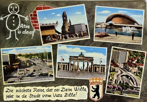 Berlin 1970er multibild - berlin,