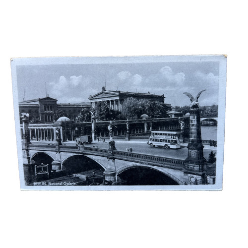 Postkarte berlin national - ak,