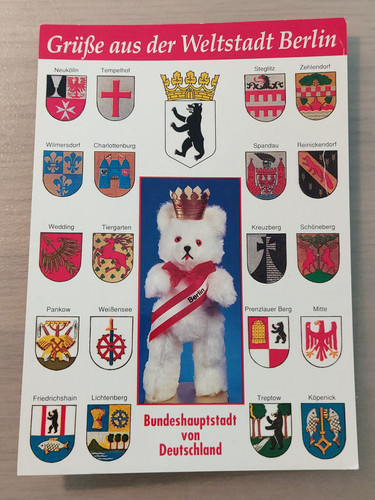 Postkarte berlin weltstadt - berlin,