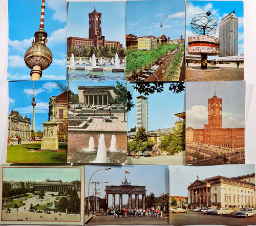 Postkarten lot ddr berlin - lot,