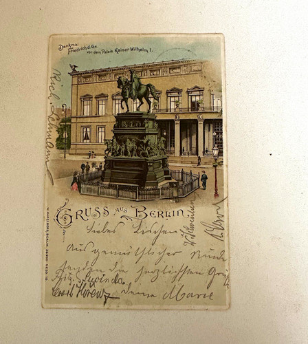 Gruss aus berlin von - „gruss,