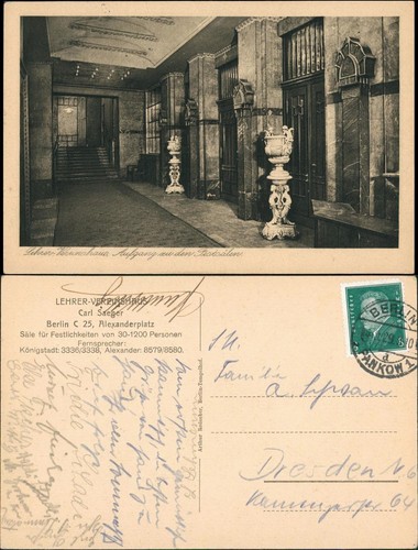 Ansichtskarte mitte berlin - ansichtskarte, mitte-berlin