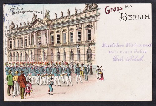 Berlin zeughaus ansichtskarte - zeughaus,