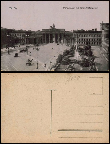 Ansichtskarte mitte berlin - ansichtskarte, mitte-berlin