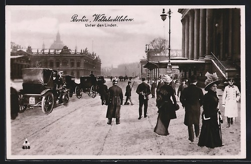 Berlin unter den linden - ak,