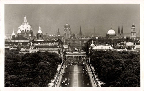 Berlin blick von der - ak,