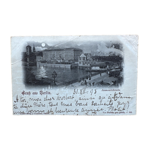 Ansichtskarte postkarte berlin - ansichtskarte,
