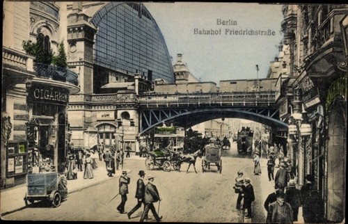 Berlin mitte bahnhof - ak,