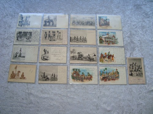 Postkarten 1898 carl - 17,