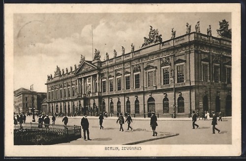 Ansichtskarte berlin zeughaus - berlin,,