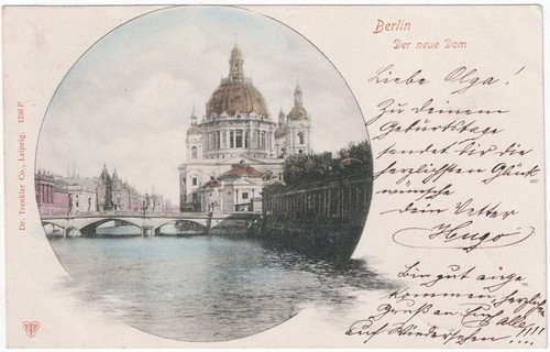 Alte berlin der - ak, neue