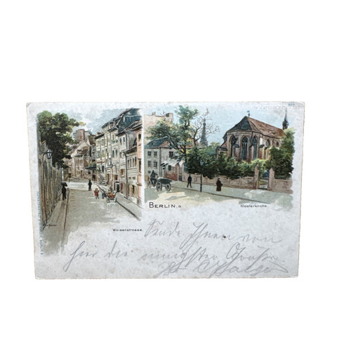 Ansichtskarte postkarte berlin - postkarte,